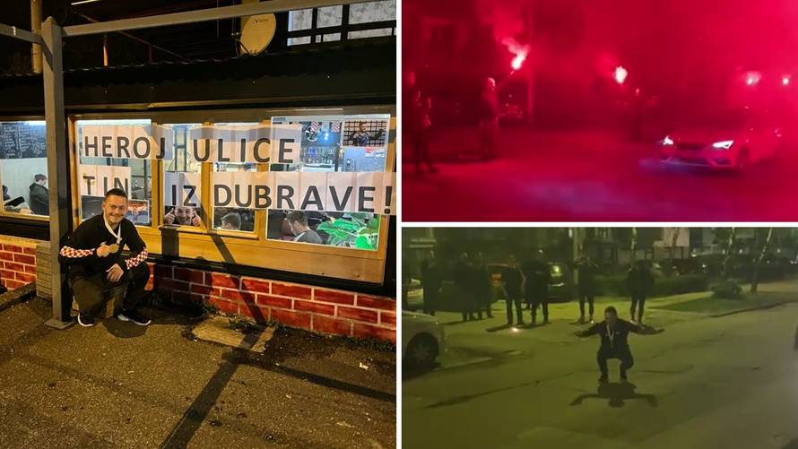 VIDEO Europski prvak stigao je kući: Tin iz Dubrave, heroj ulice