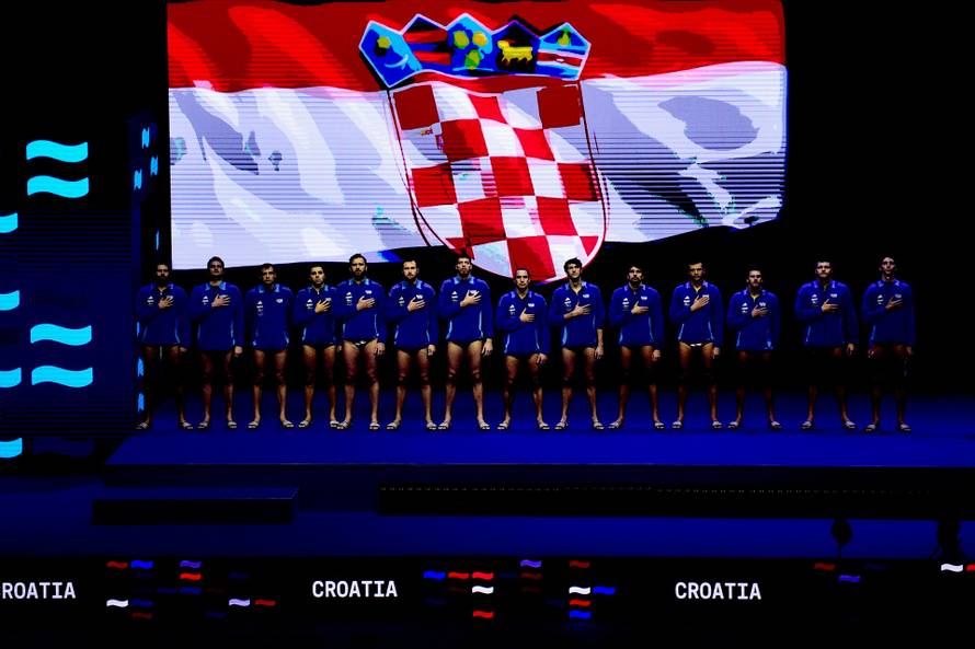 Beograd: Utakmica 3. kola druge faze EURA vaterpolista Hrvatska - Italija 