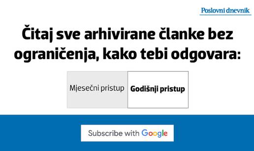 Čitajte bogatu arhivu Poslovnog dnevnika - registrirajte se putem Subscribe with Google
