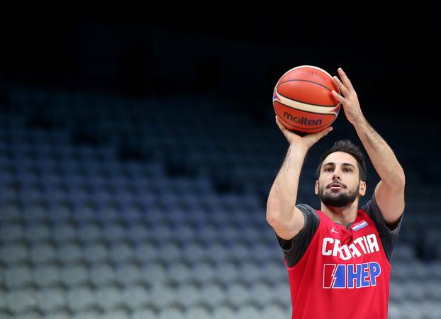 Lille: EuroBasket 2015., trening hrvatske košarkaške reprezentacija
