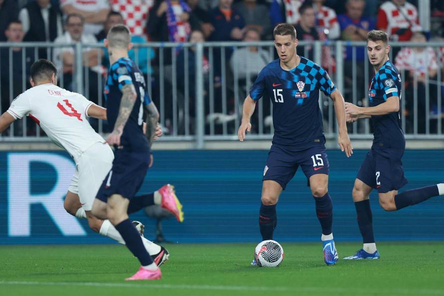 Osijek: Susret Hrvatske i Turske u kvalifikacijama za EURO 2024.