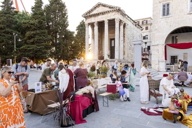 Pula: Održani Dani Antike na povijesnim lokacijama grada