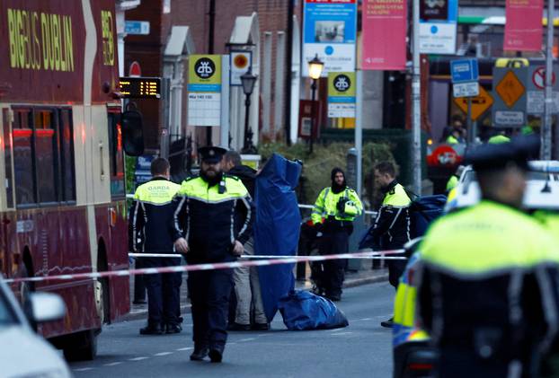 Children injured following a suspected stabbing, in Dublin