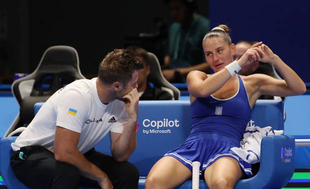 Billie Jean King Cup Finals - Semi Finals - Italy v Ukraine