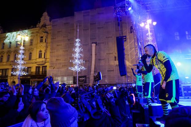 Doček Nove Godine na glavnom gradskom trgu