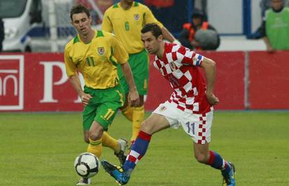 Osijek, prijateljski susret: Hrvatska s Walesom 2-0