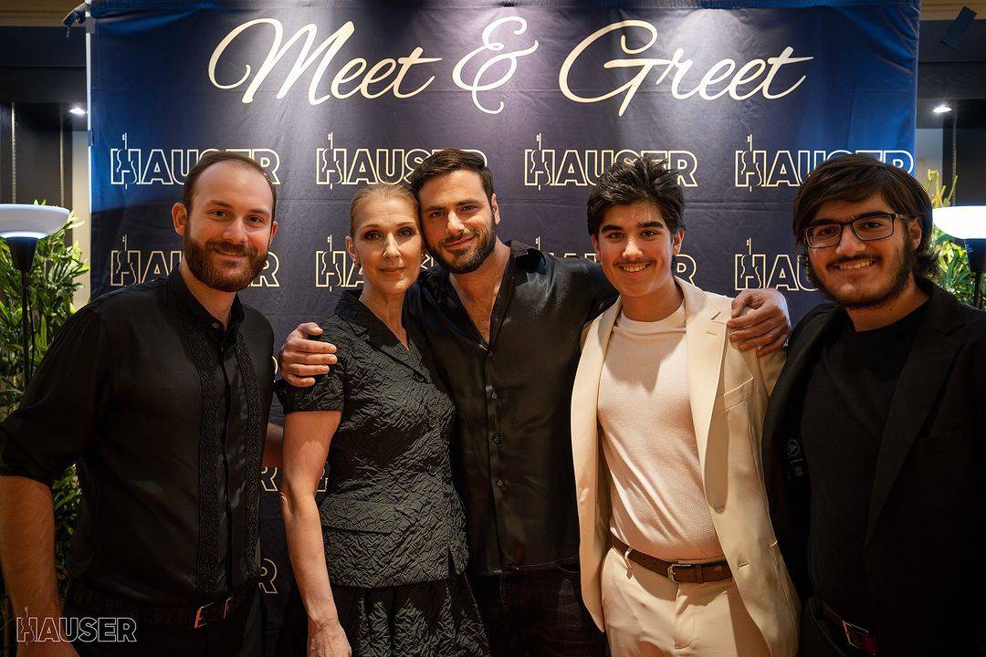 VIDEO Celine Dion upoznala je Hausera s obitelji! Evo o čemu su razgovarali nakon koncerta