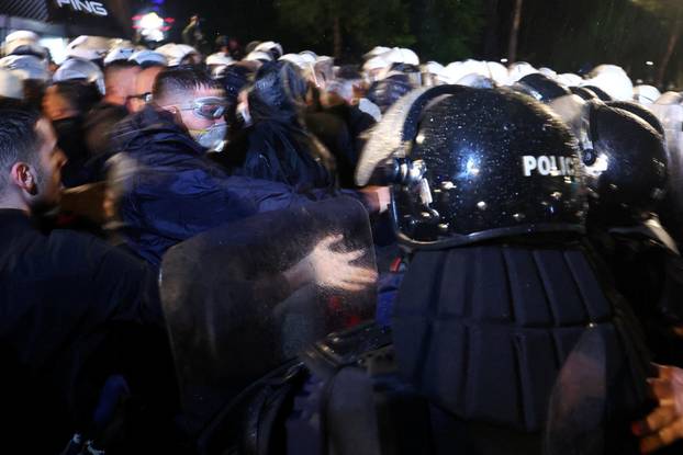 Anti-government protest in Tirana