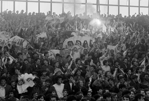 Druga utakmica finala play-offa Prvenstva Jugoslavije 1986. godine, KK Cibona - KK Zadar