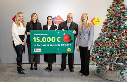 Lidl je donirao 45.000 eura Caritasovim trgovinama i bankama: 'Ponosni smo na to'