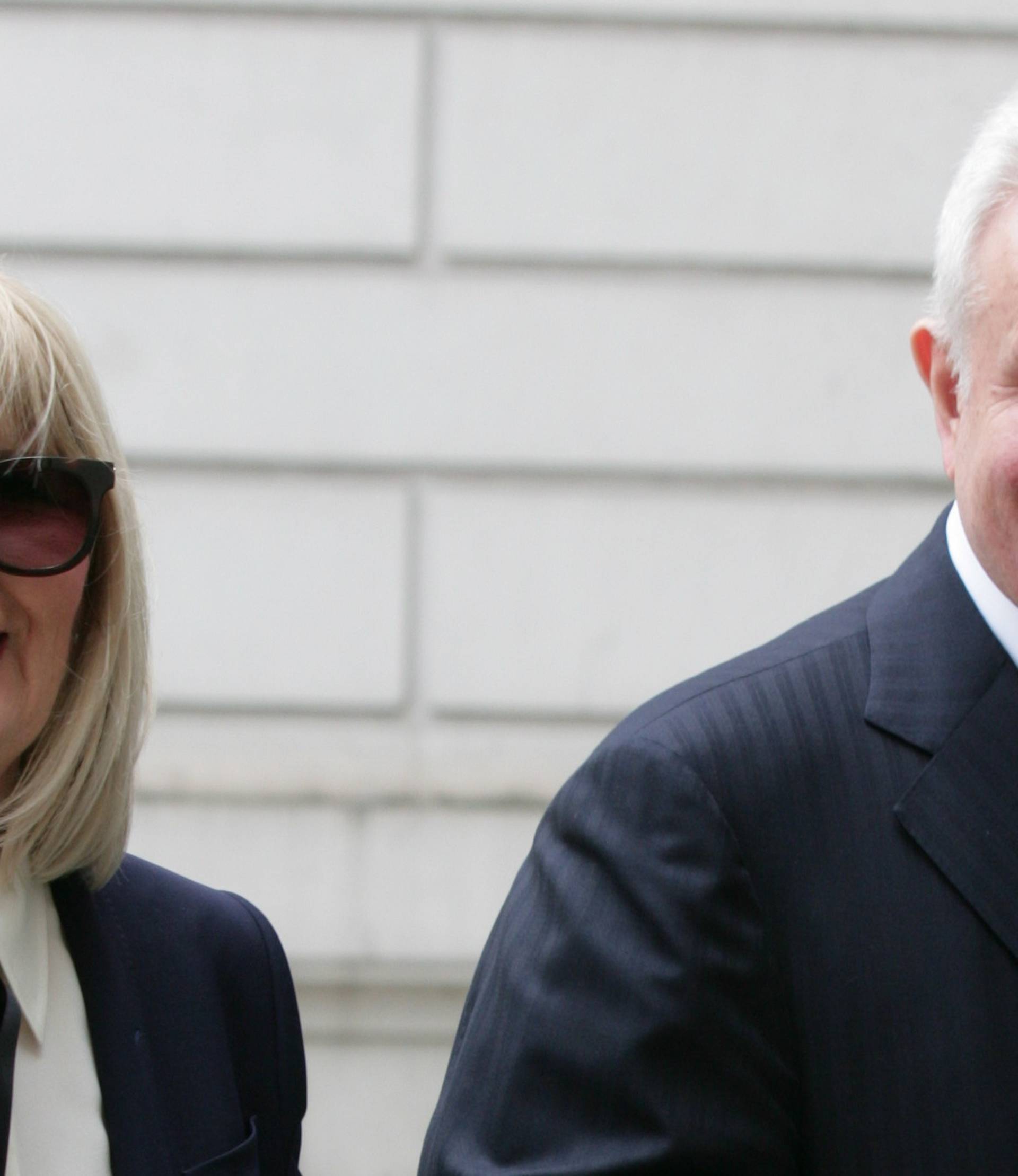 EXCLUSIVE Ivica Todoric and his wife Vesna Todoric are seen arriving at Westminster Magistrates Court in London today. A judge ruled today that the Agrokor founder is to be extradited back to Croatia.