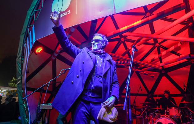 Zagreb: Davor Gobac na "Fuliranju" uveo okupljene u Novu 2025 godinu