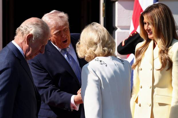 Britain's King Charles and Queen Camilla in the United States for state visit