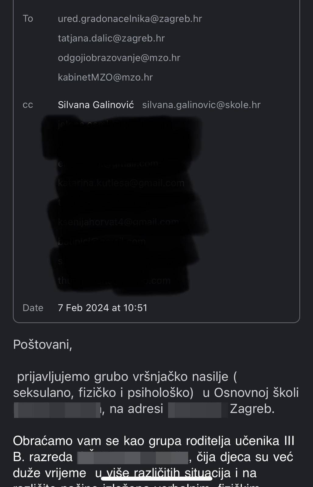 24sata ima mailove roditelja! Upozoravali na problematičnog dječaka mjesecima. Svi šutjeli