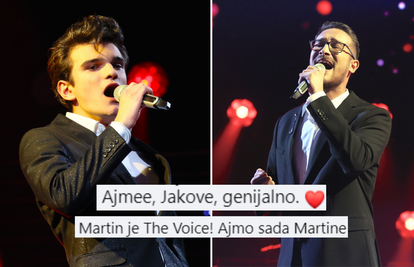 Gledatelje 'The Voicea' oduševili Martin i Jakov: 'Rasplakao me. Melem za dušu i srce, bravo...'