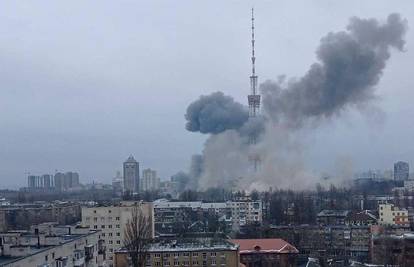 VIDEO Raketirali su odašiljač u Kijevu, petero ljudi poginulo