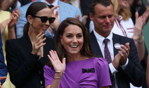 VIDEO Kakvo oduševljenje! Kate Middleton stigla na Wimbledon