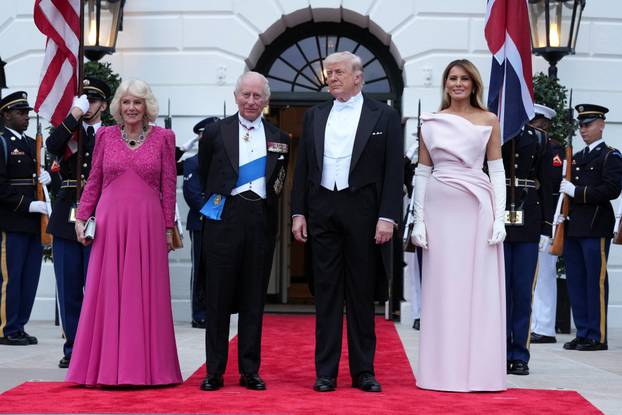 Britain's King Charles and Queen Camilla in the United States for state visit