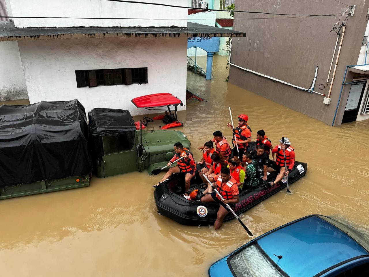 Aftermath of Tropical Storm Trami in Camarines Sur