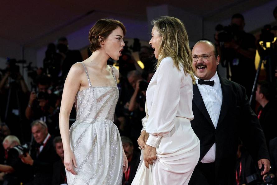 82nd Venice Film Festival - screening of the movie "Bugonia" in competition