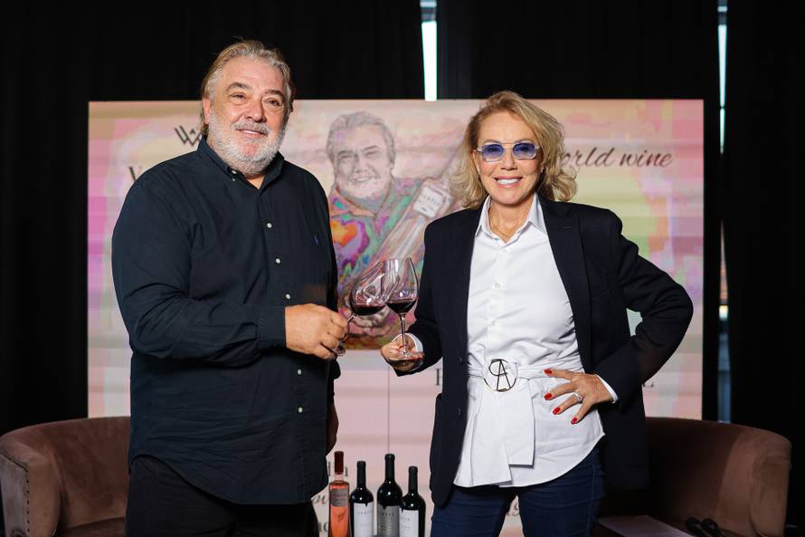 Zagreb: Slobodan Živojinović Boba predstavio vina svoje vinarije Vertiz