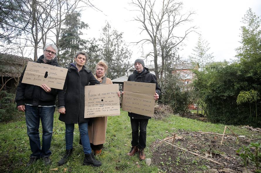 Ne dam Hrvatskim vodama da unište moj vrt, stablo i potok...