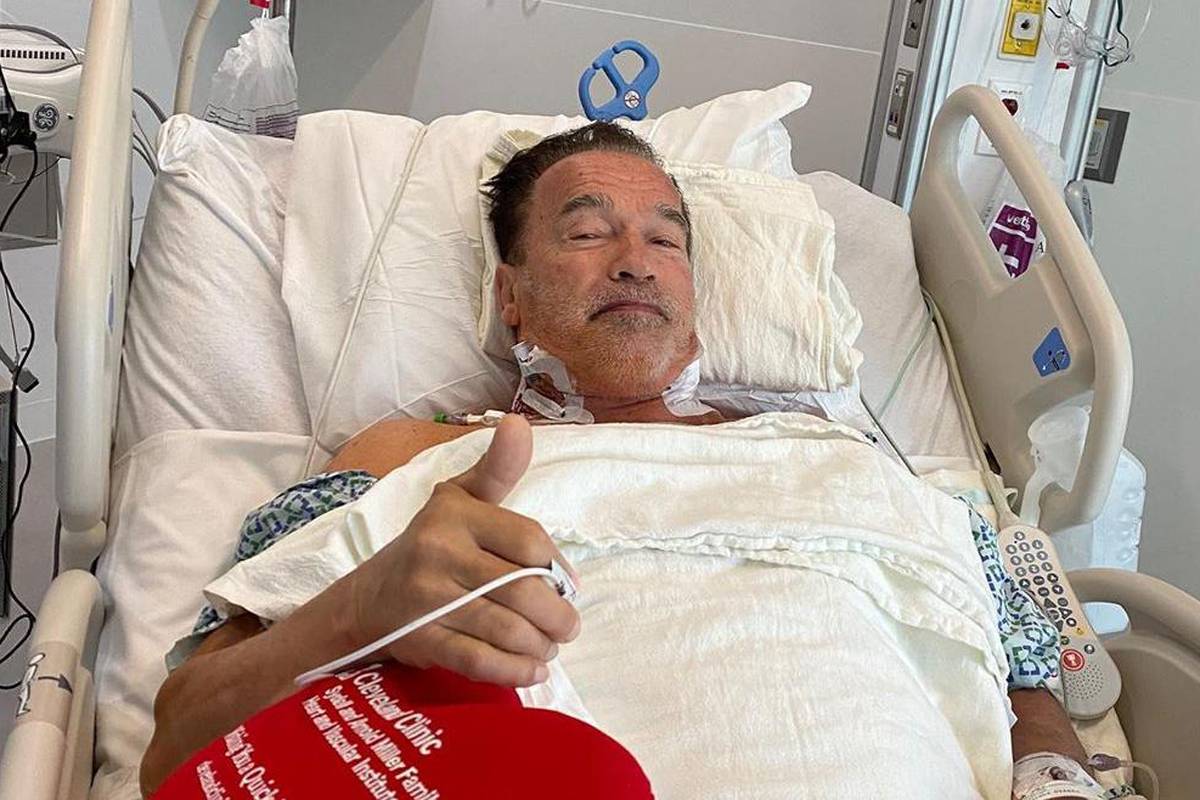 Arnold Schwarzenegger bio na operaciji srca: 'Fantastično sam'