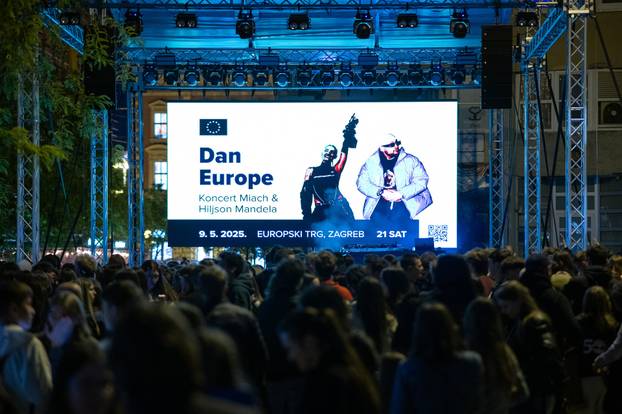 Zagreb: Miach & Hiljson Mandela povodom Dana Europe održali koncert