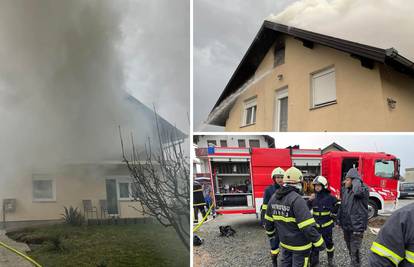 Munja je zapalila krov kuće u Sibinju kraj Slavonskog Broda