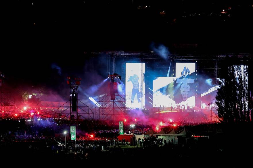 Koncert Marka Perkovića Thompsona u Sinju