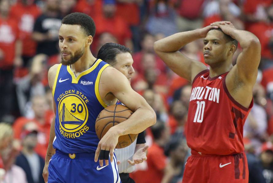 NBA: Playoffs-Golden State Warriors at Houston Rockets