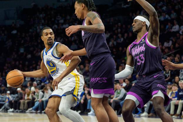 NBA: Golden State Warriors at Minnesota Timberwolves