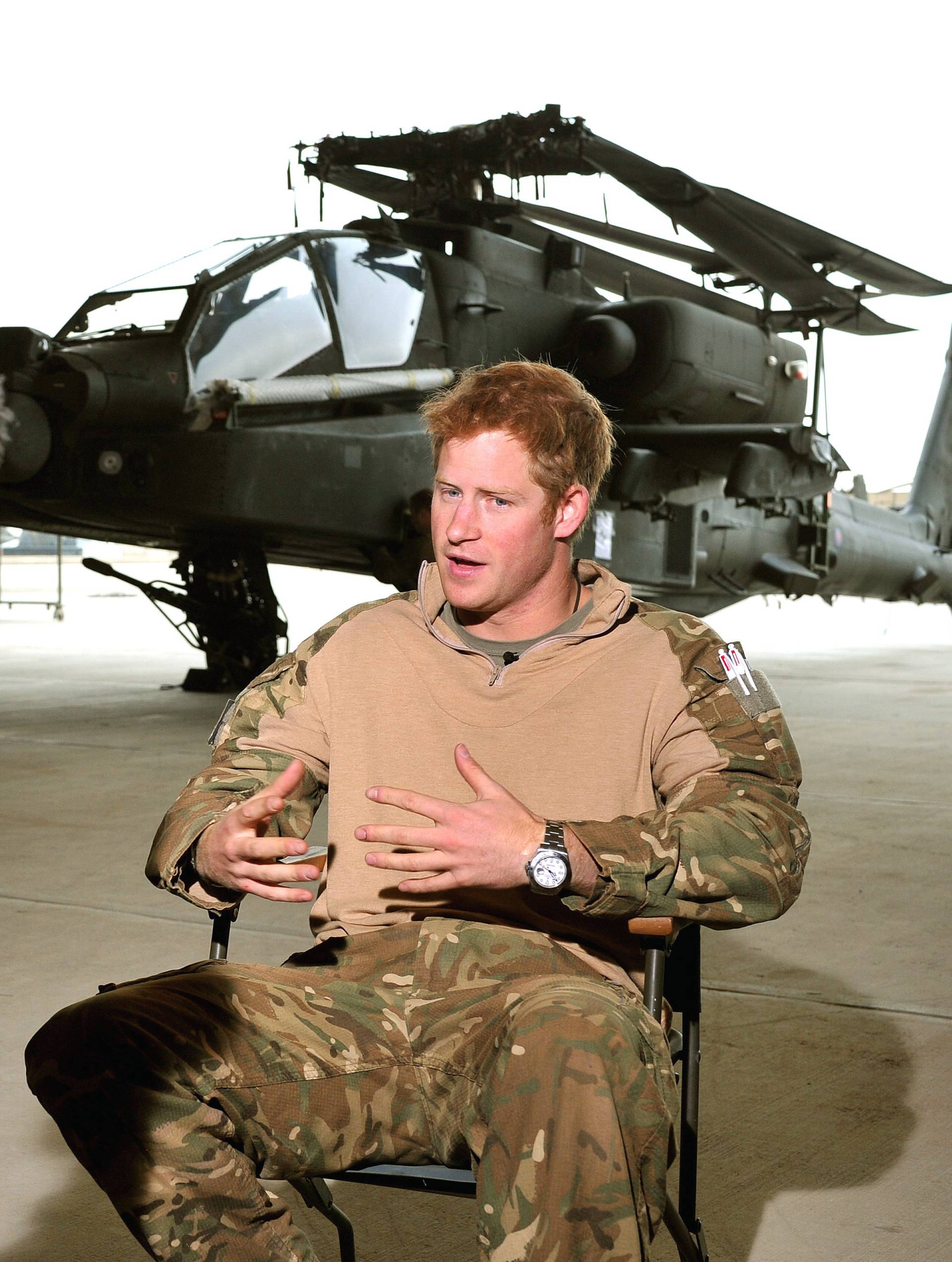 Prince Harry tour of duty in Afghanistan