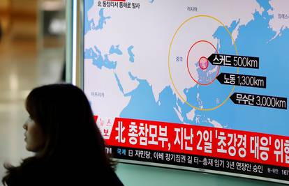 Sjeverna Koreja ispalila više projektila u more kod Japana