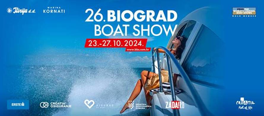 FOTO U Marini Kornati Ilirije d.d. Biograd na Moru  otvoren 26. Biograd Boat Show...