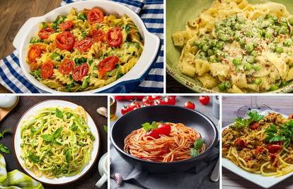 Top 5 recepata za lagana ljetna jela od tjestenine - bez mesa