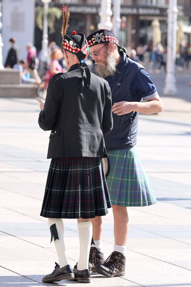 Zagreb: Škotski navijači stižu u grad