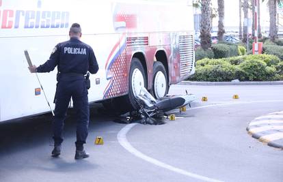 Sudarili se autobus i motocikl u Splitu: Jedan čovjek je ozlijeđen