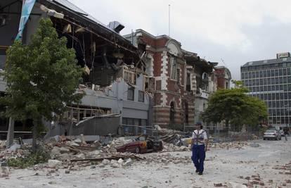 Potres od 5,5 Richtera pogodio Christchurch na N. Zelandu