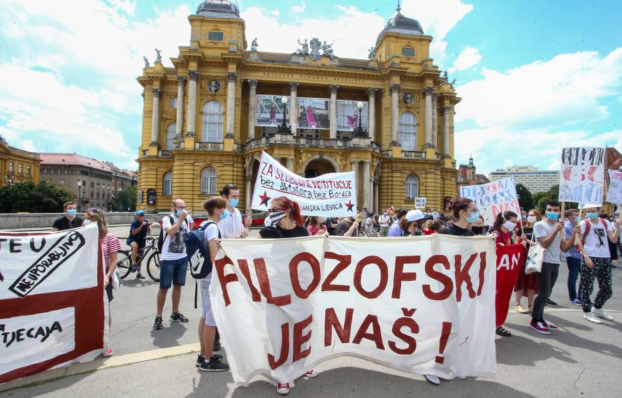 Traže smjenu Borasa: Studenti donijeli Plenkiju 8000 potpisa