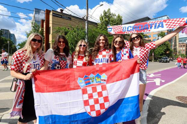 SP 2026 Toronto: Navijači oko stadiona uoči susreta Paname i Hrvatske na Svjetskom prvenstvu