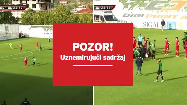 VIDEO Užas u Albaniji: Najbolji strijelac lige srušio se na teren i preminuo. Bilo mu je 28 godina