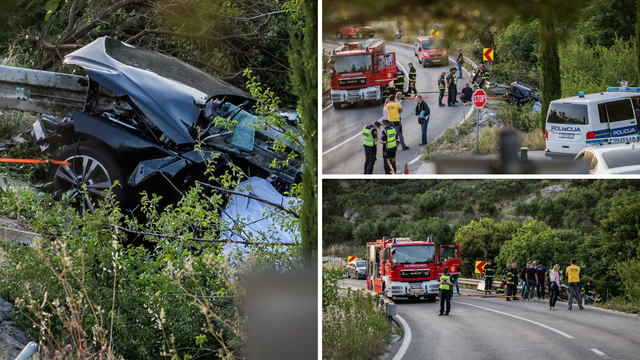 Teška nesreća kod Baške Vode: Sletjeli s ceste autom, poginuo mladić. Još dvoje je ozlijeđenih
