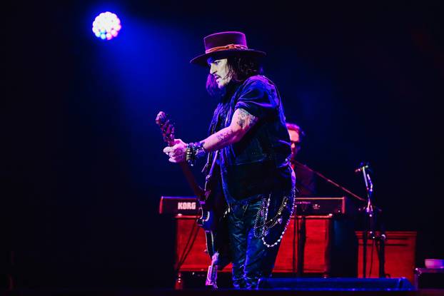 Zagreb: Koncert benda Hollywood Vampires u Areni
