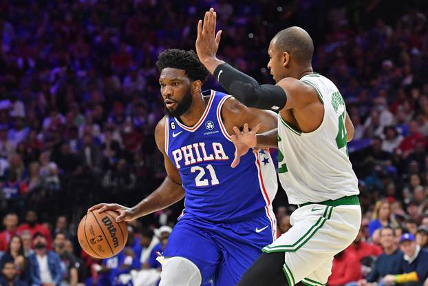 NBA: Playoffs-Boston Celtics at Philadelphia 76ers