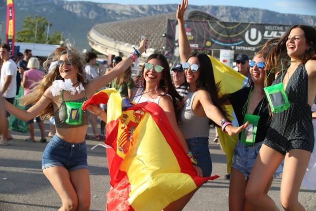 Split: Atmosfera na stadionu prvog dana Ultra Europe Festivala 2017