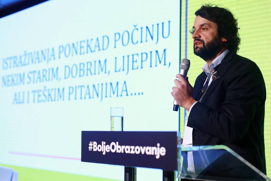 Zagreb: Bolje obrazovanje, bolja Hrvatska, predavanje Borisa Jokica