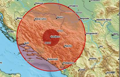 Potres pogodio BiH: 'Zatreslo je cijelu zgradu, ovo je strašno!'