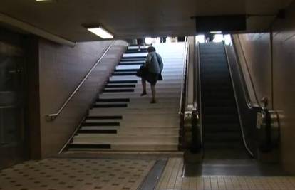 Stepenice u podzemnoj su pretvorili u veliki glasovir