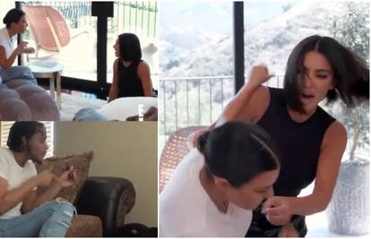 Ljudi se 'rugaju' s tučnjavom sestara Kardashian: Ovo je hit